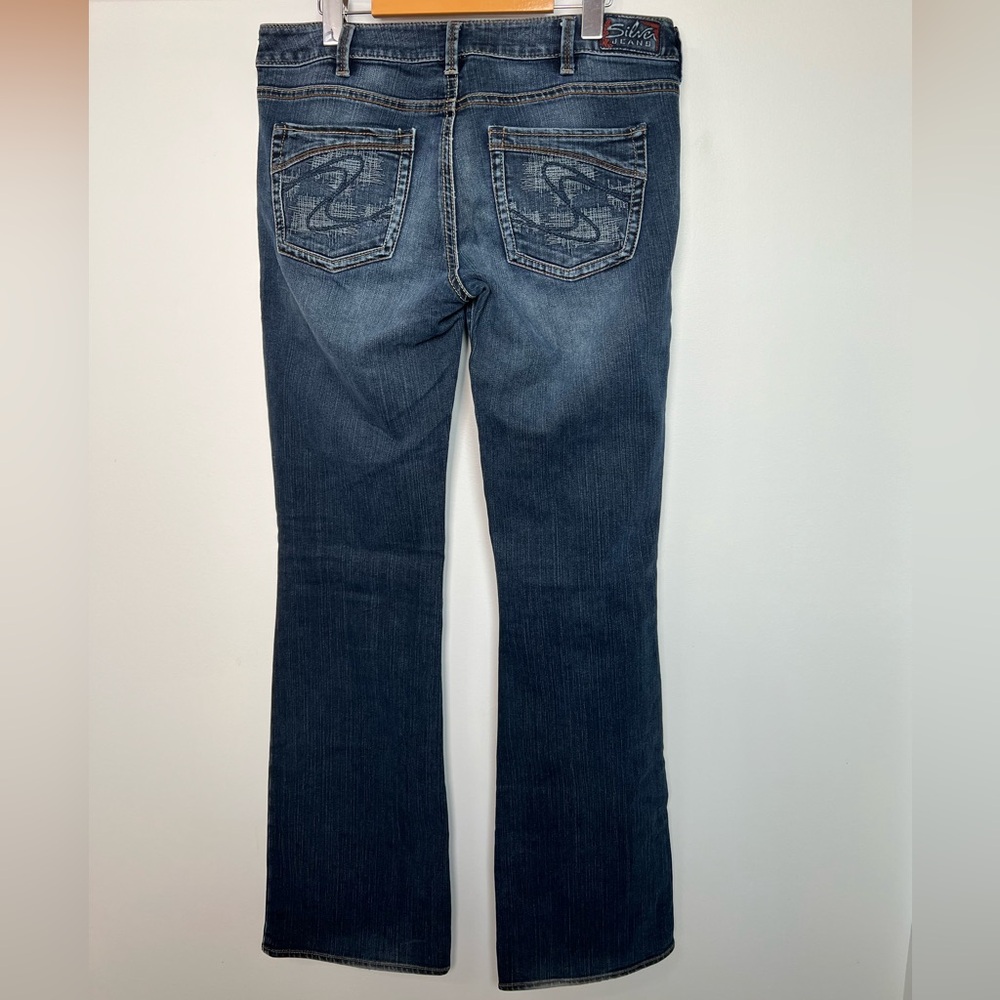 Silver Aiko Bootcut Jeans size 31x35